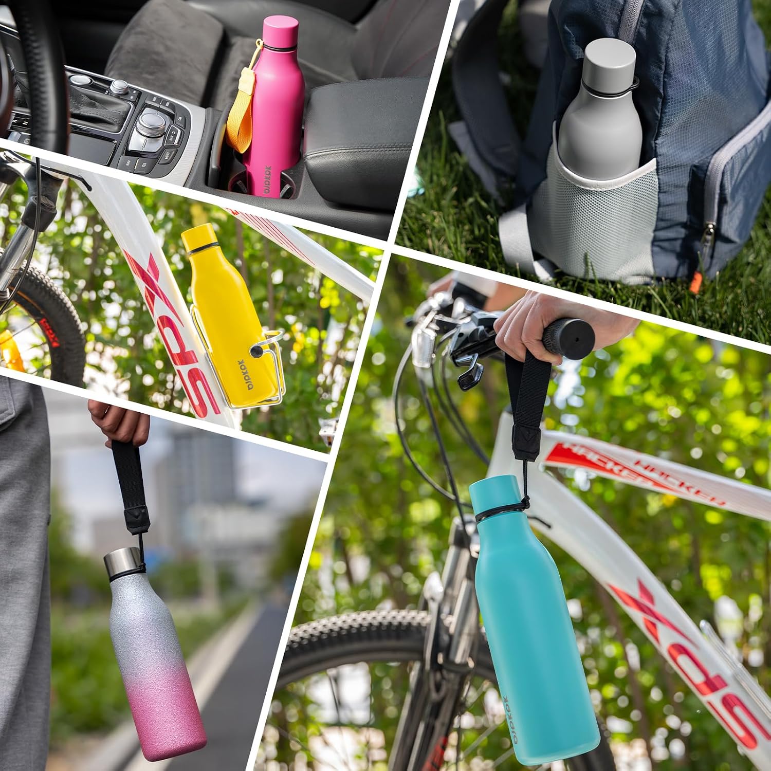 Detalle 1 de BJPKPK Insulated Water Bottle 12 oz