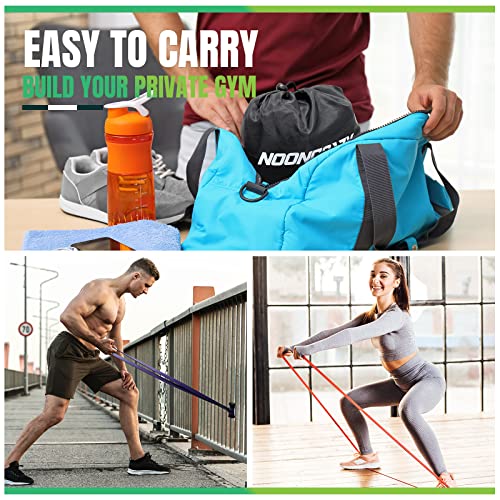 Thumbnail 6 de Resistance Bands Set by nooncrazy: 5-Level Pull Up Assistance Bands (8-125LB)