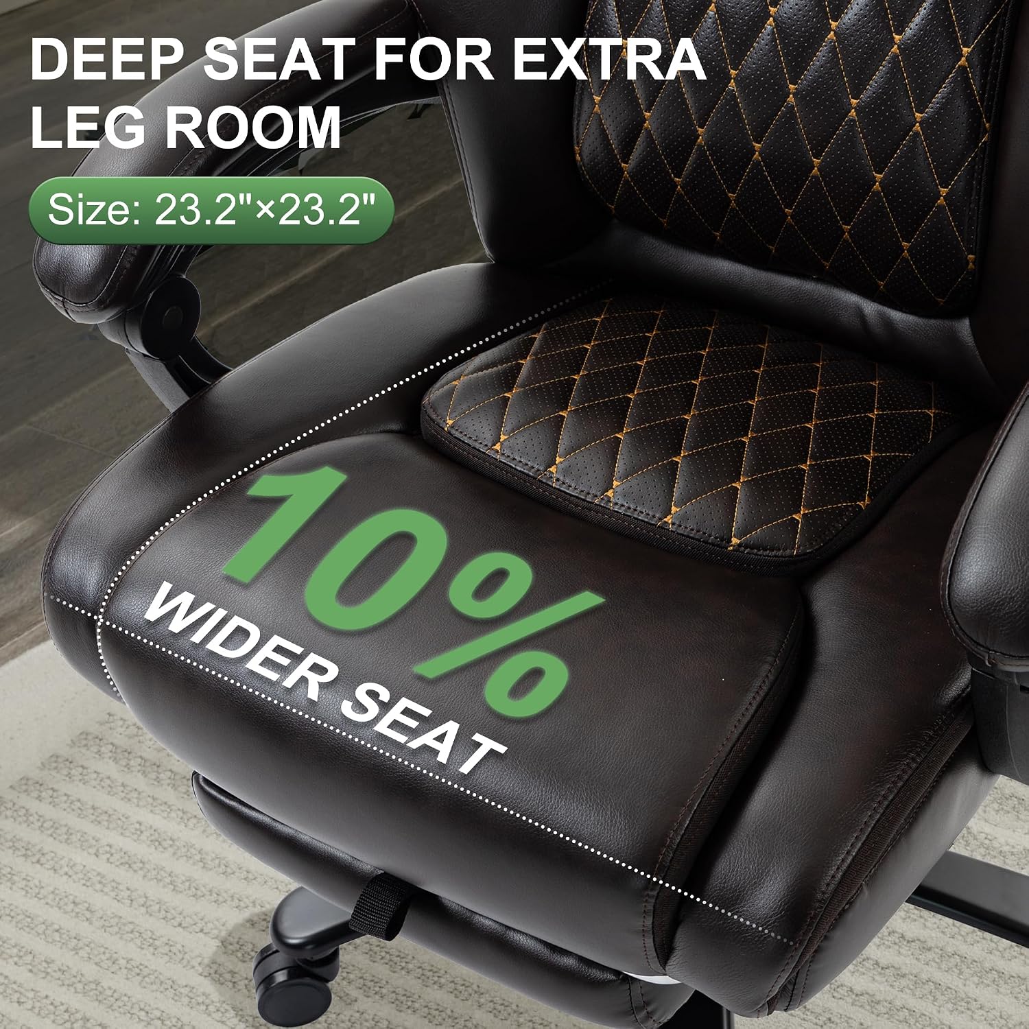 Thumbnail 6 de Office Chair 500 lb Capacity