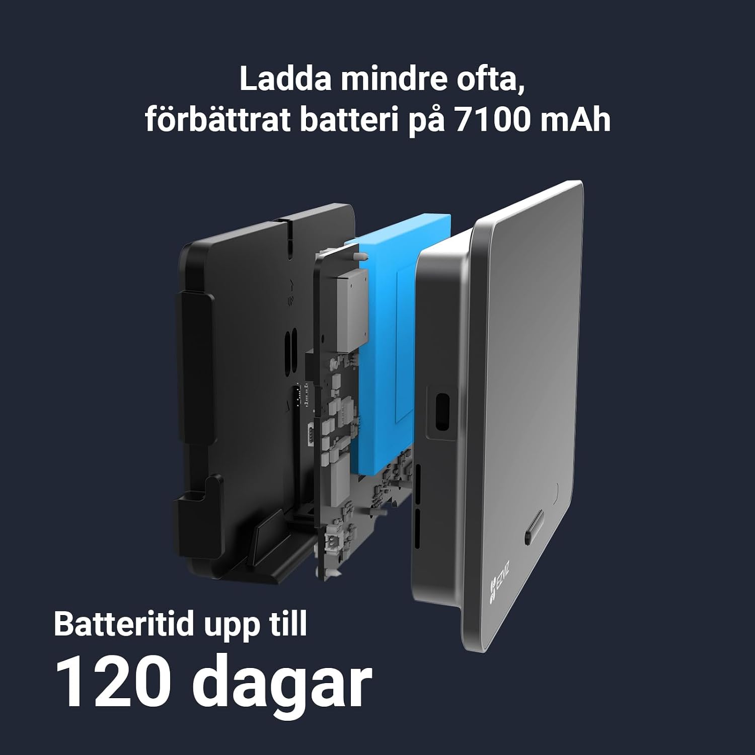 Detalle de EZVIZ titthålskamera EP4