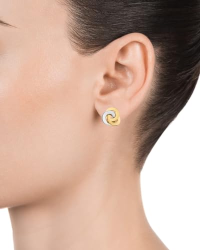 Detalle 2 de Viceroy Chic: Pendientes Mujer Bañado en Dorado 1 cm (75333E01012)