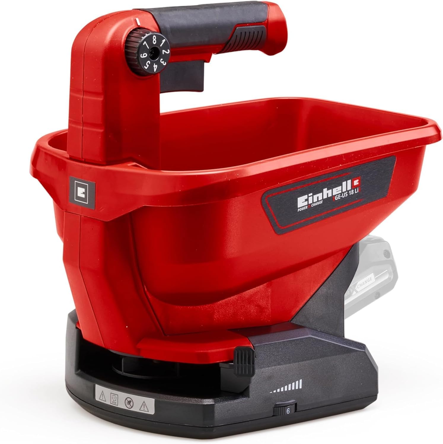 Detalle de Einhell GE-US 18 Li-Solo Universalstreuer – präzises Streuen für Garten & Hof