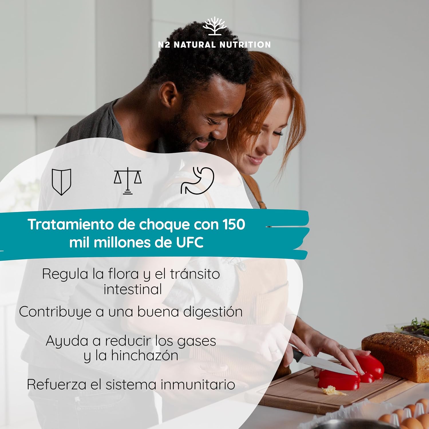 Thumbnail 2 de N2 Natural Nutrition Symbiotics 150, 90 cápsulas