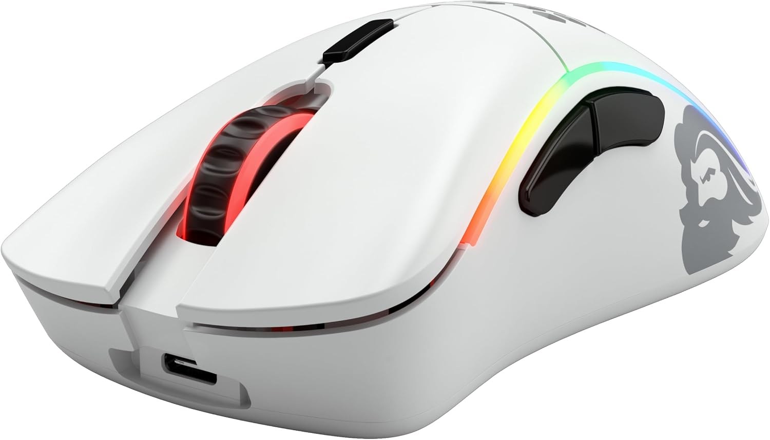 Detalle de GLORIOUS Model D- (Små) Wireless gamingmus, 67 g, RGB och 2,4 GHz