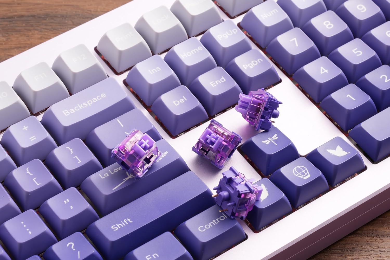 Thumbnail 6 de Akko V3 Pro Violett Schalter 40gf (45pcs)