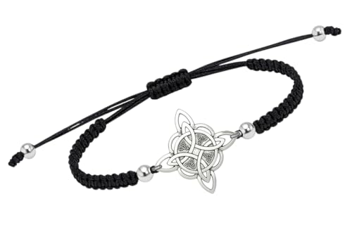 Detalle de EKONAT Pulsera Nudo de Bruja 32 mm
