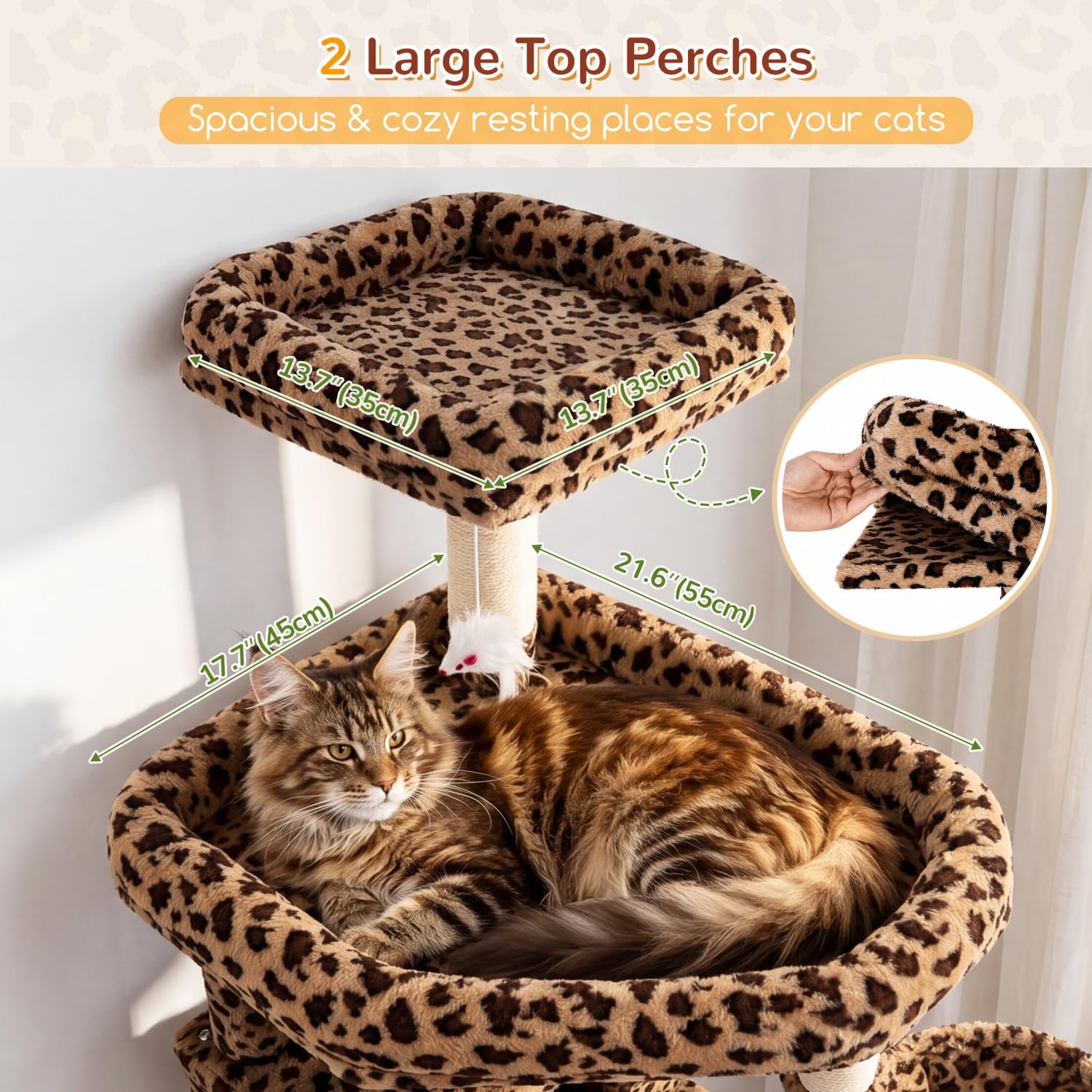 Detalle 2 de Globlazer Cat Tree, 82-Inch