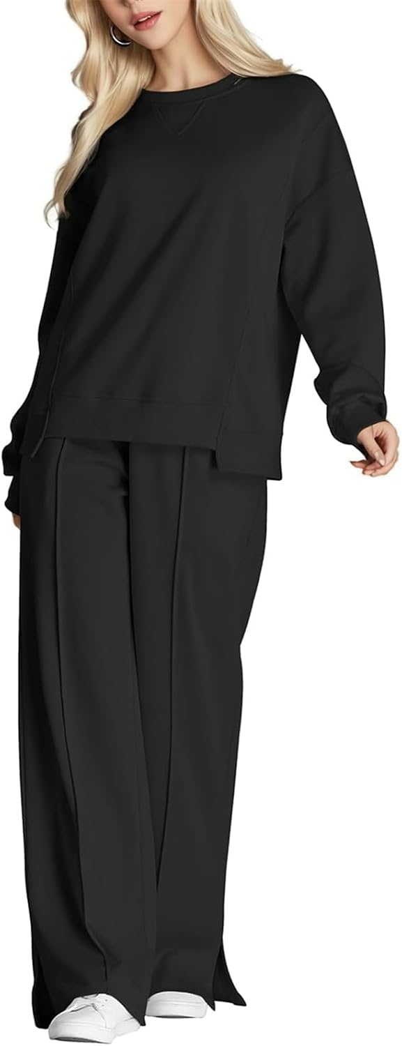 Detalle 2 de SotRong Womens Tracksuit Full Set: Cozy Two-Piece Leisure Outfit