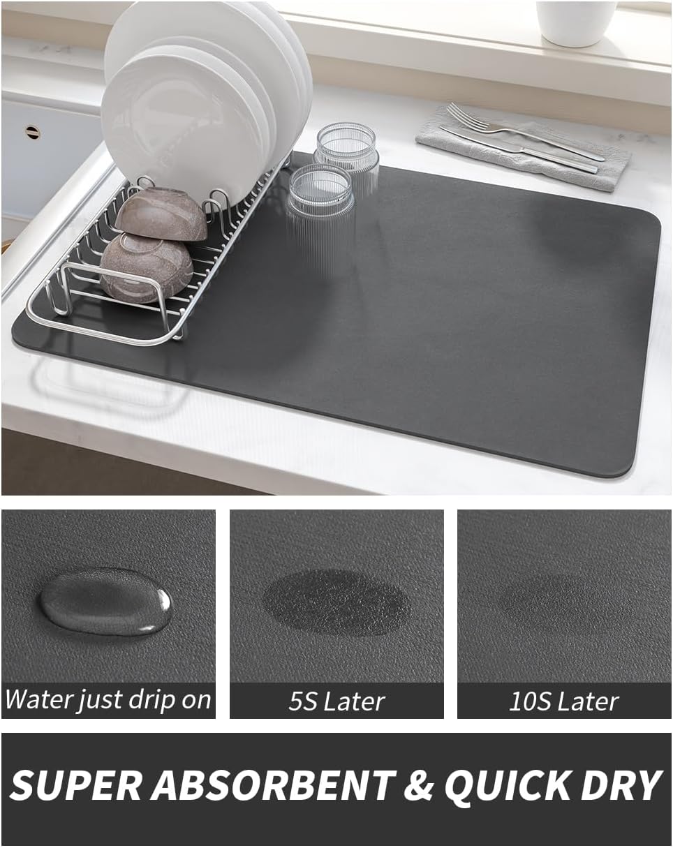 Detalle de AMOAMI Coffee Mat absorbent drying mat