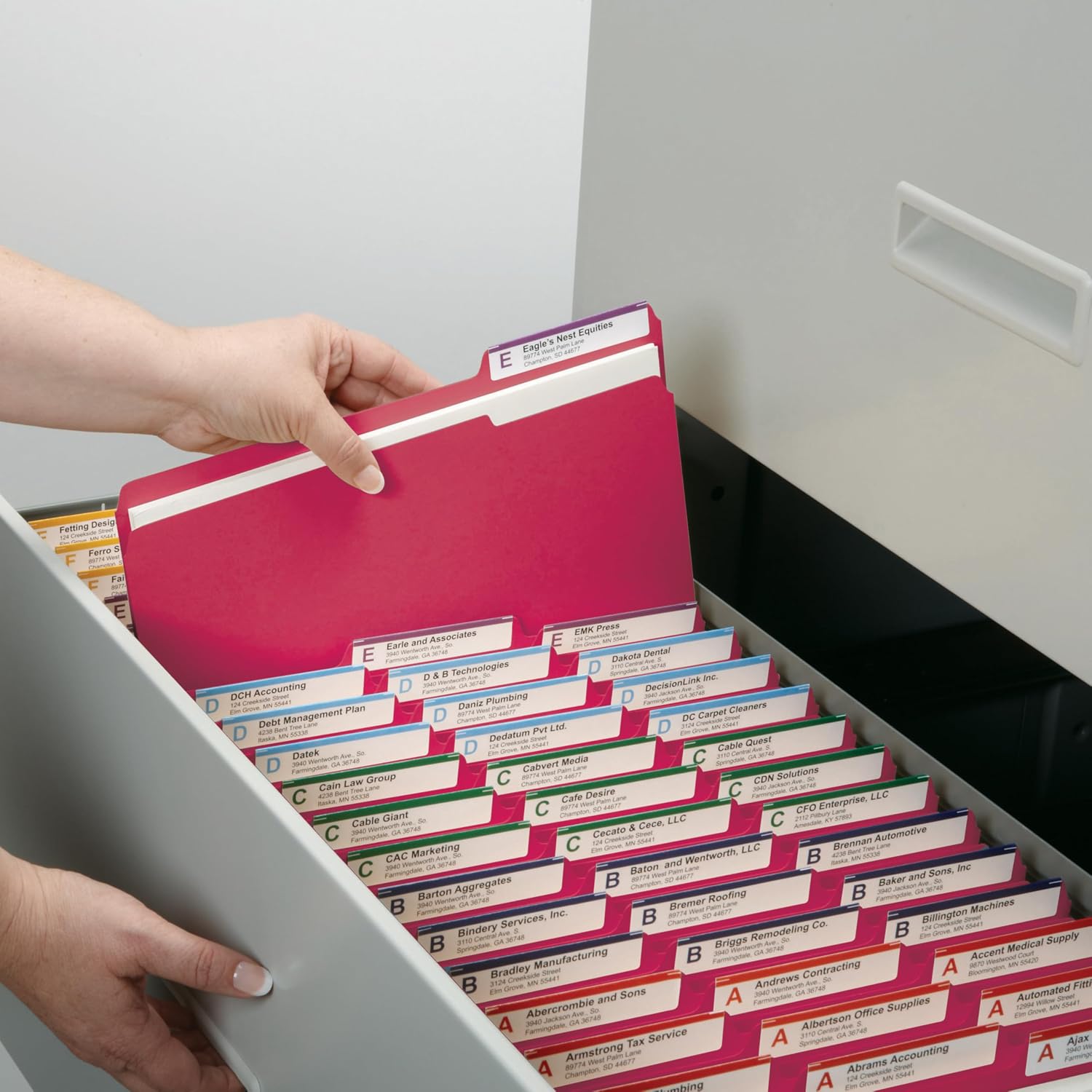 Detalle 2 de Smead File Folders, Letter Size