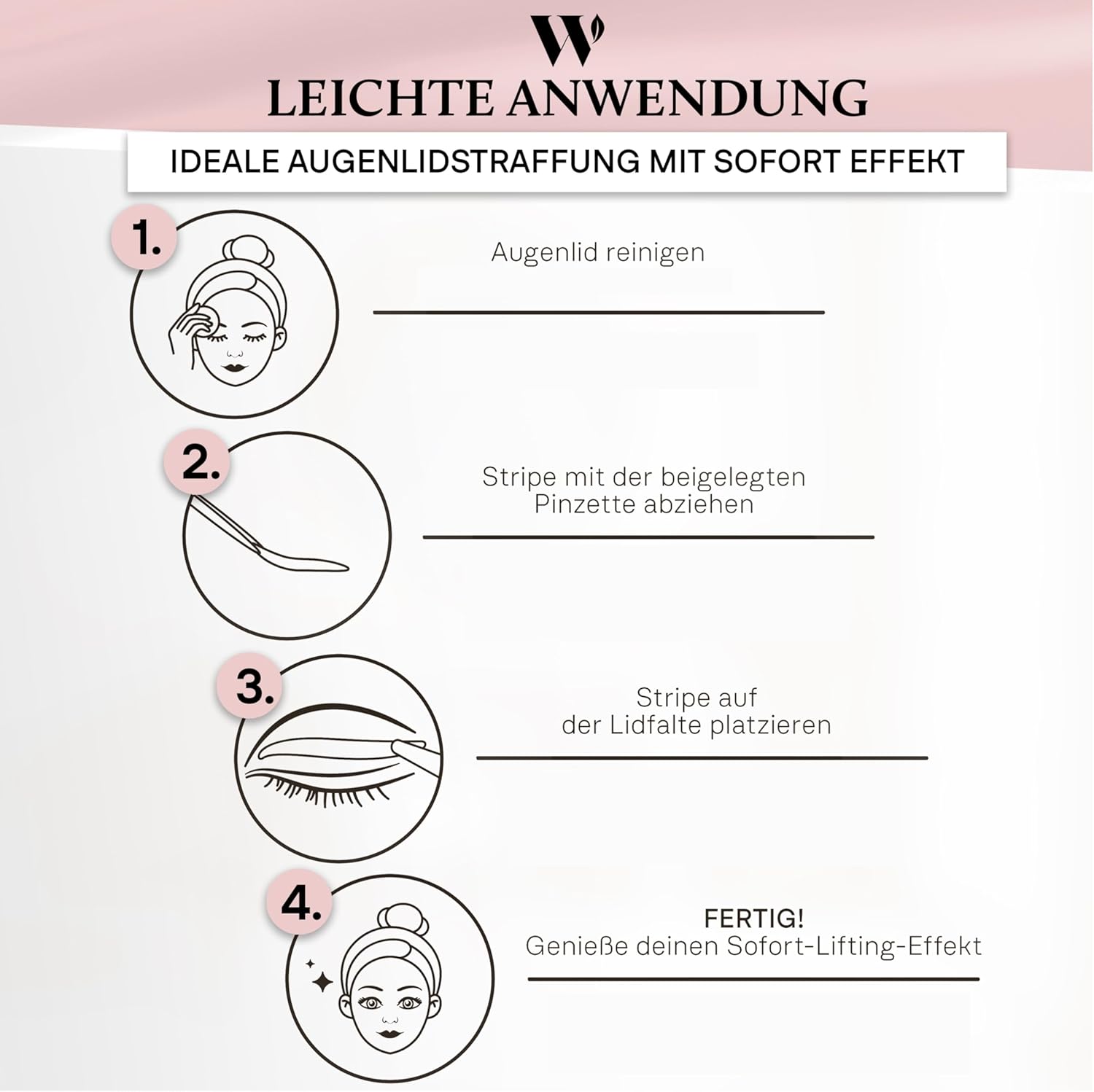 Thumbnail 6 de WOW STRIPES Augenlid Lifting Tape 200