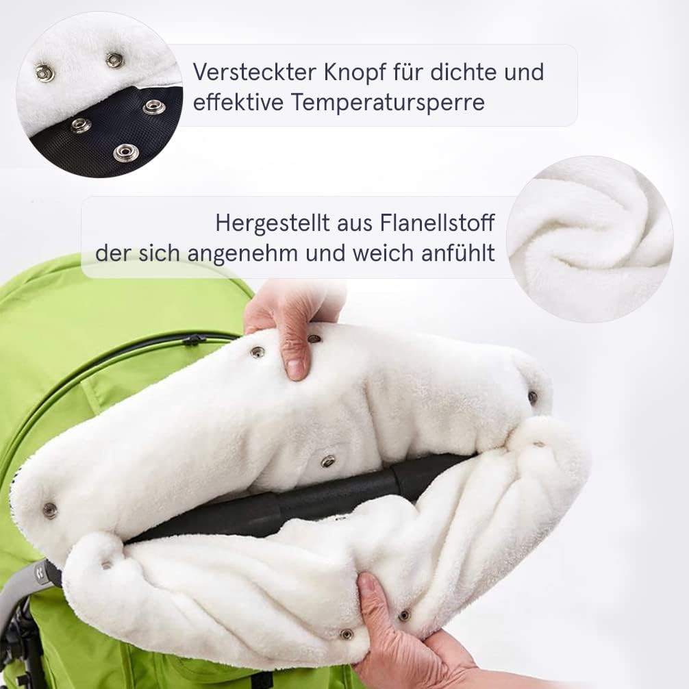 Detalle de Pram Hand Warmer Universal Size Hand Muff