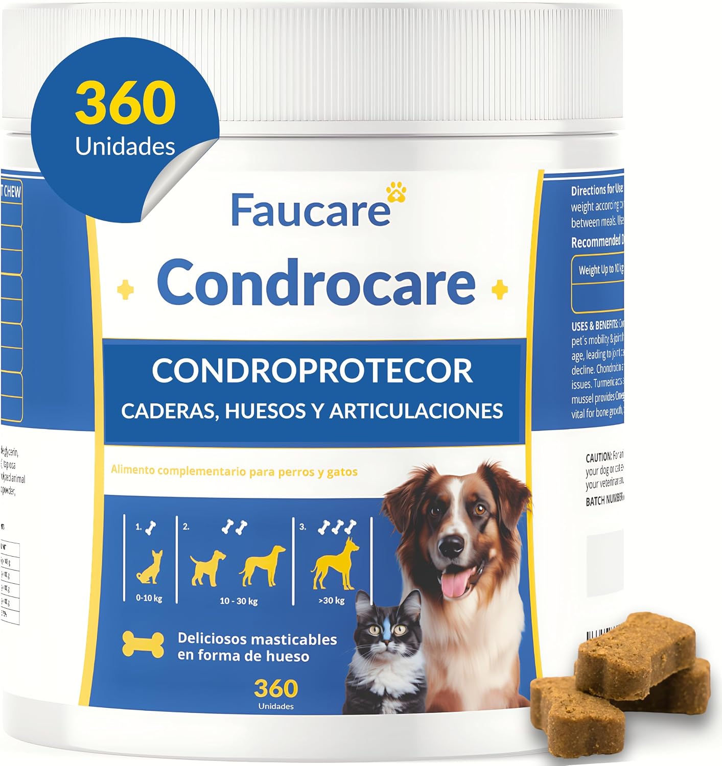 Detalle de Faucare Condroprotector Perros 360