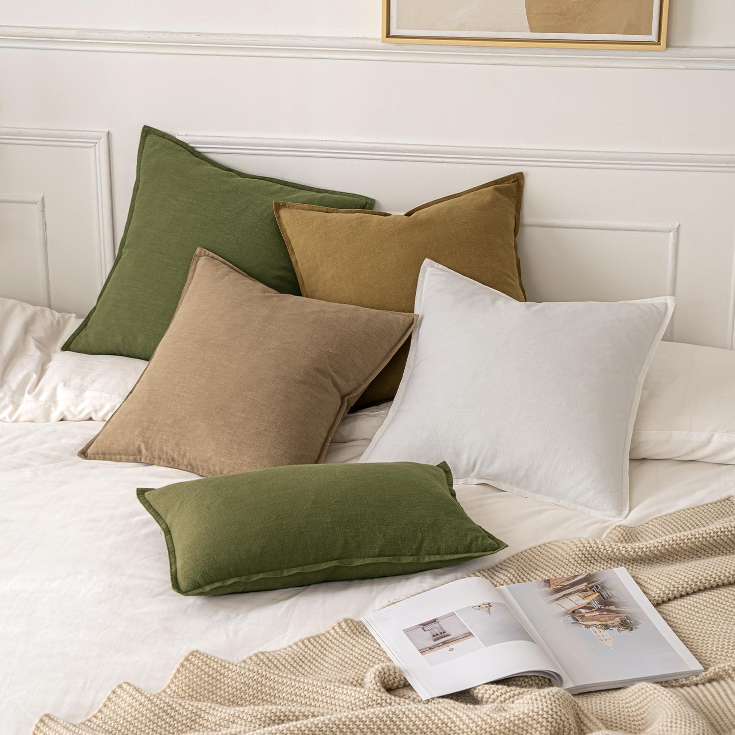 Detalle 1 de MIULEE Pillow Covers 20x20 Inch