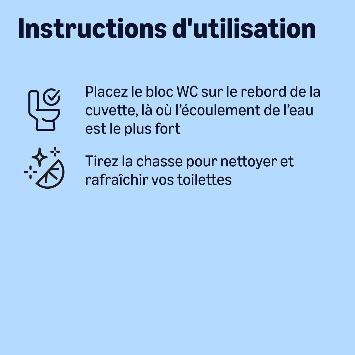 Thumbnail 4 de Bloc de bordure de WC Jaune citron – 1 paquet via Amazon FR