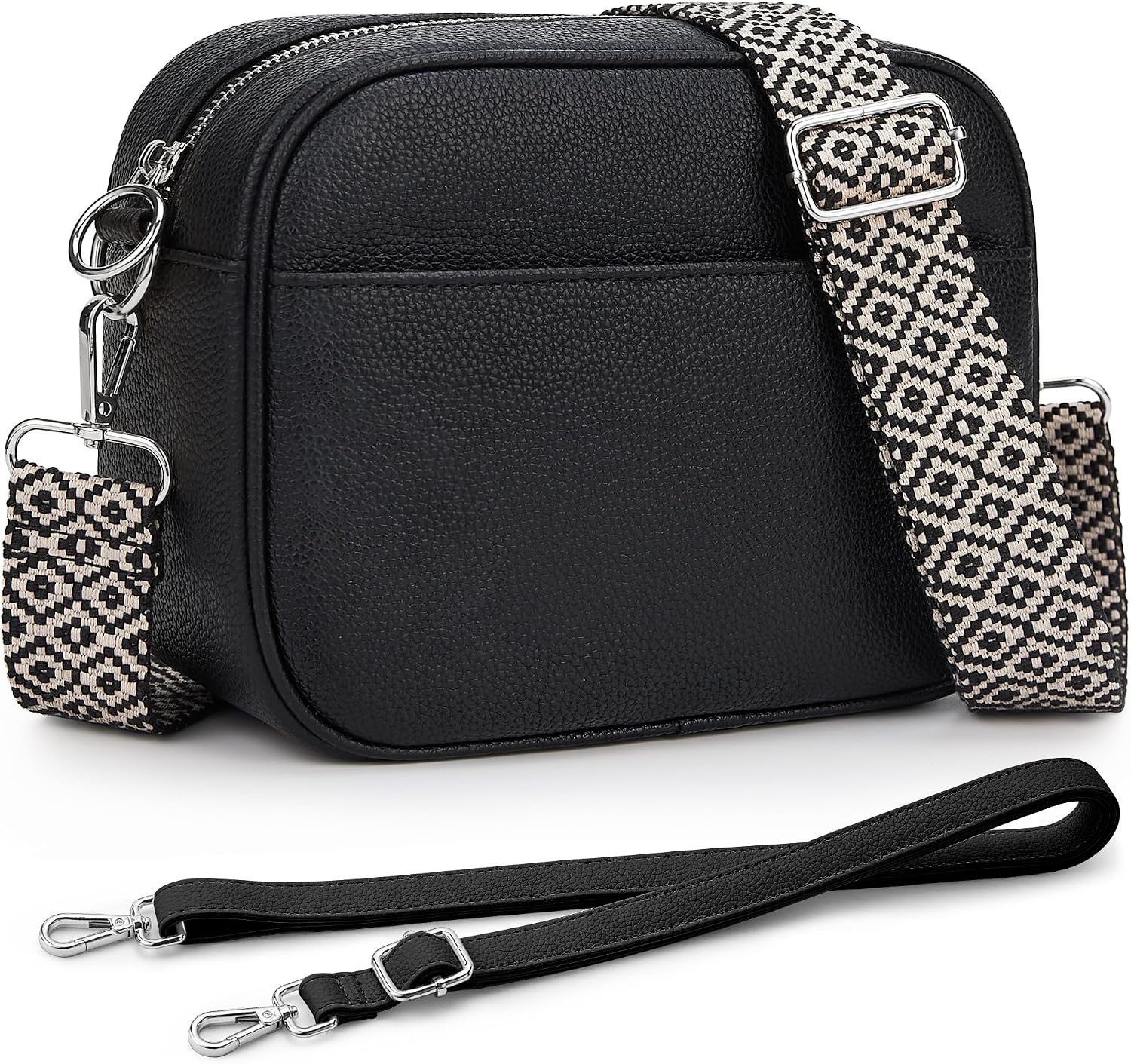 Detalle de KALIDI Crossbody Bag Adjustable strap, multiple pockets