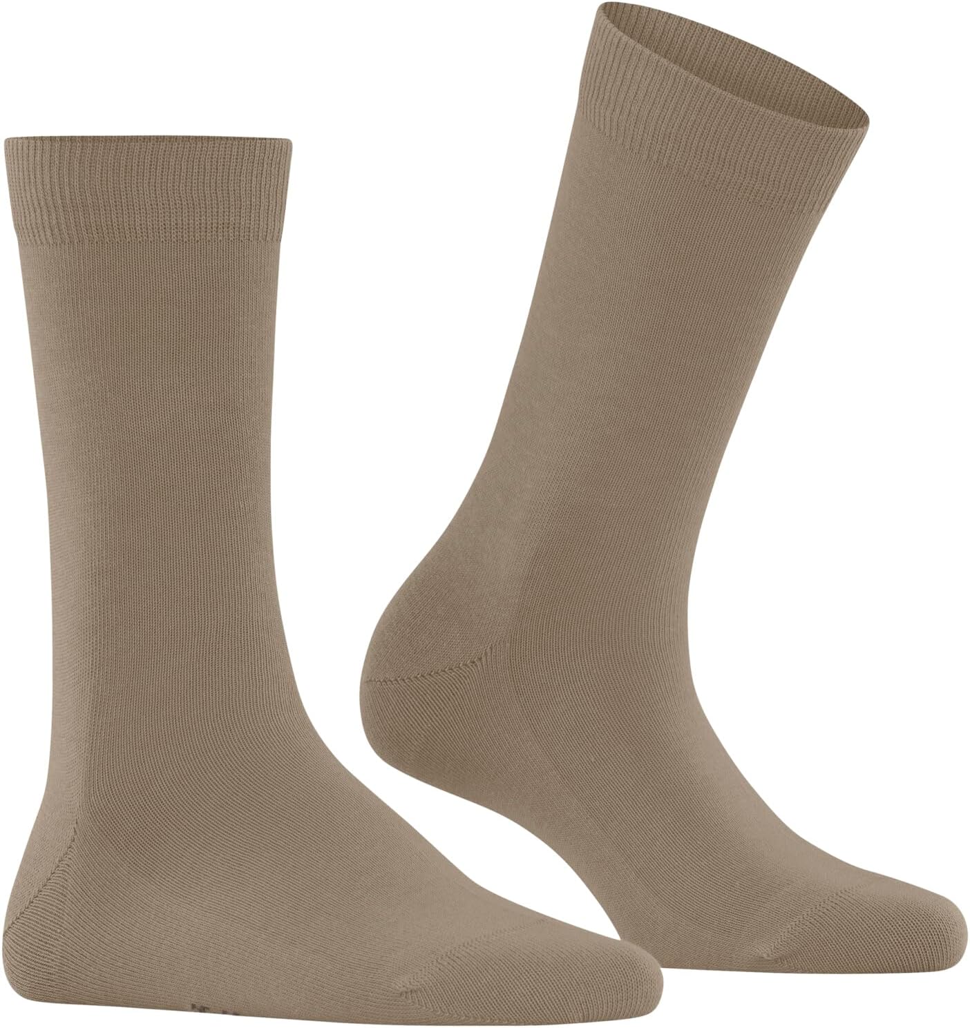 Detalle de FALKE Family W So coton durable unies 1 paire – Chaussettes femmes Beige Nude 4092 (39-42)