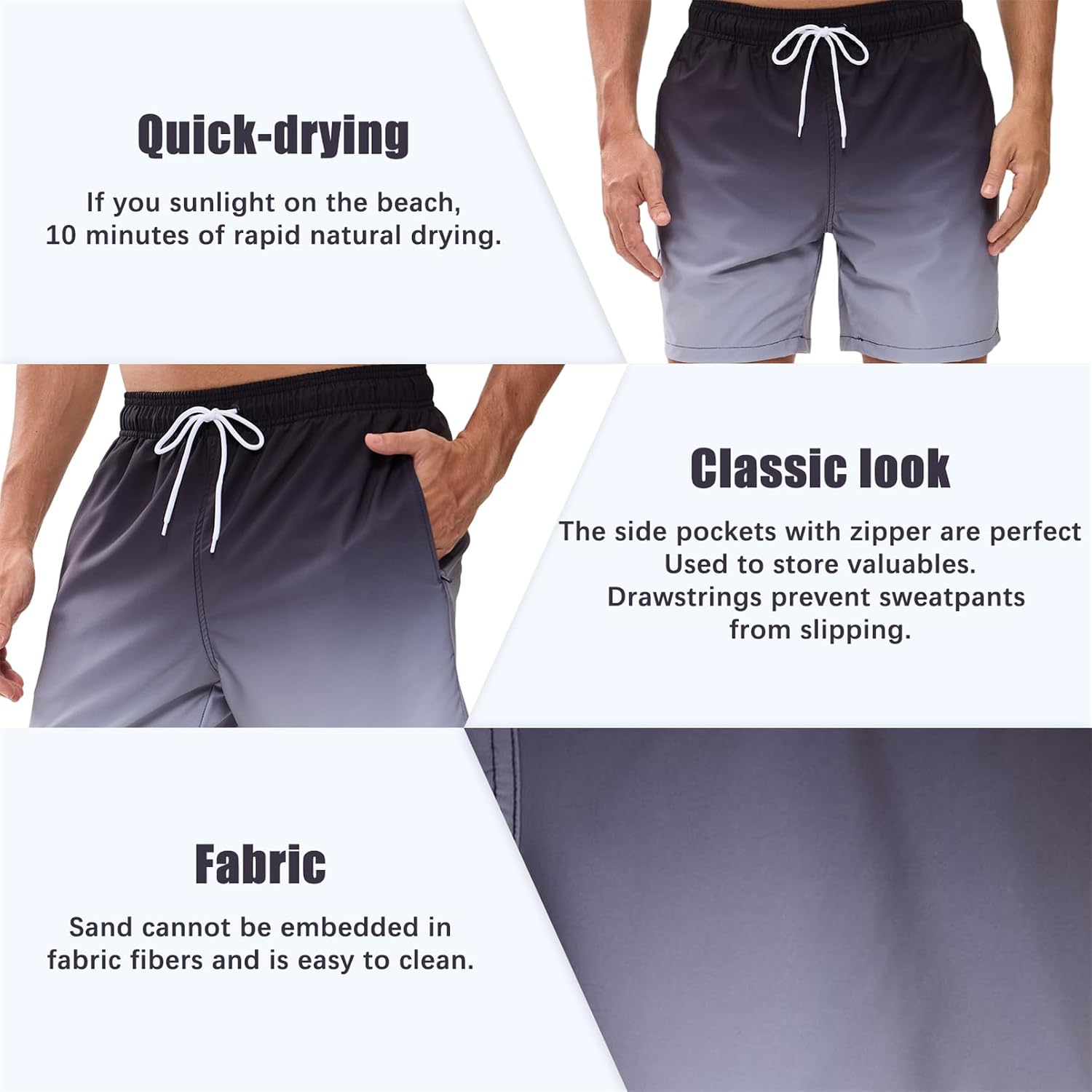 Detalle de Vorvowry costume mare uomo impermeabile