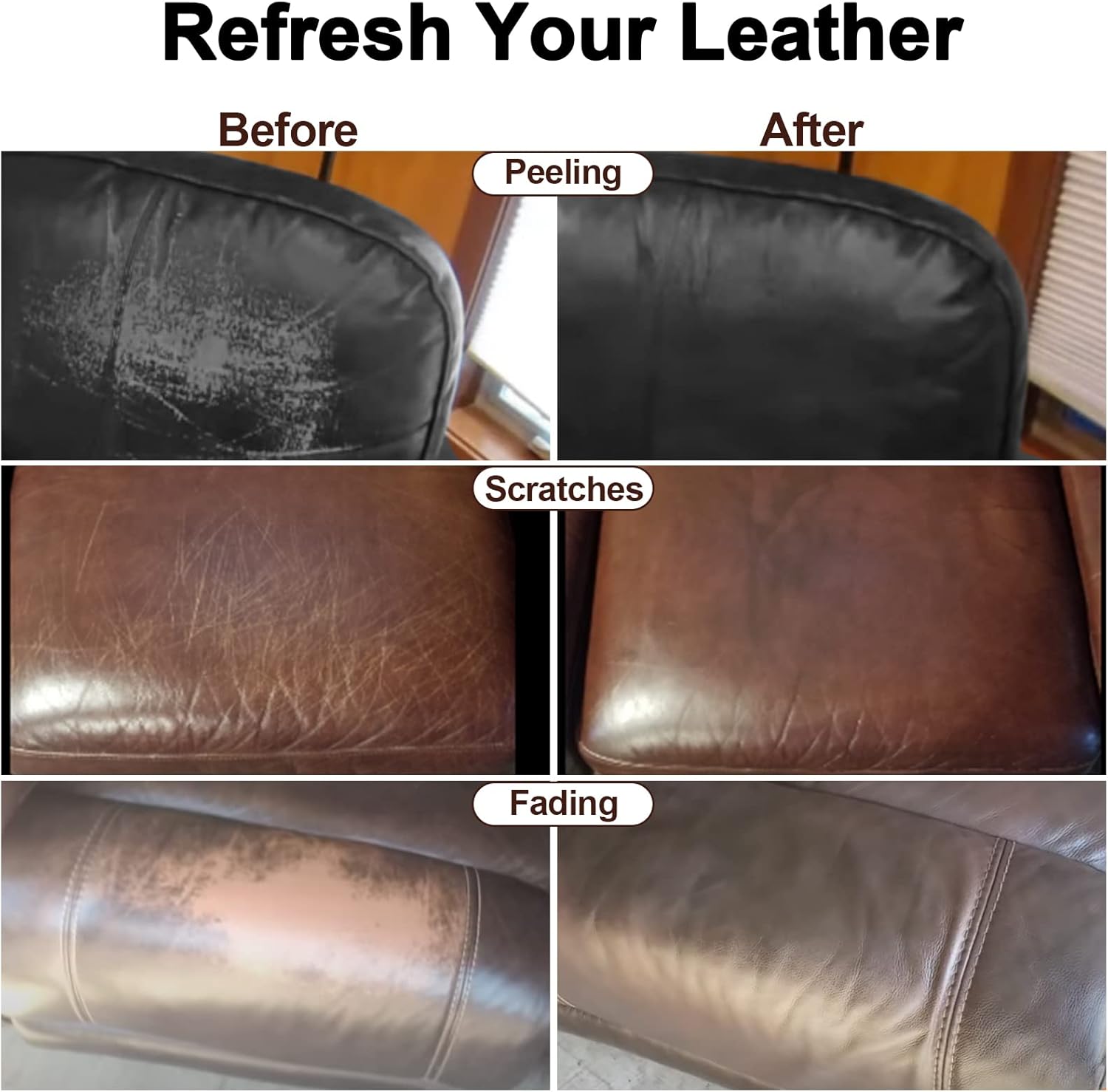 Thumbnail 2 de Dark Brown Leather Recoloring Balm: A Practical Leather Repair Kit
