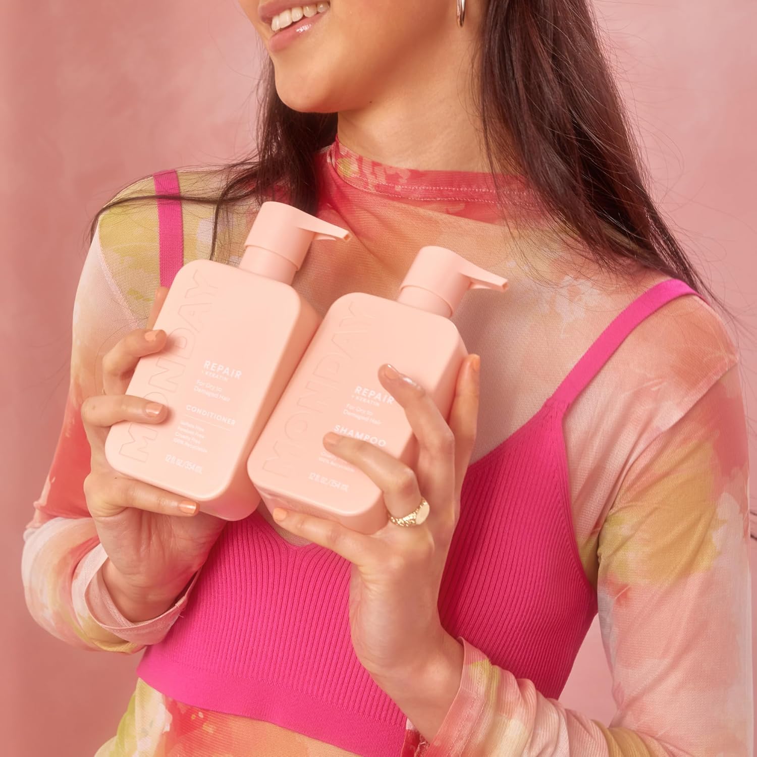 Thumbnail 4 de Monday Haircare Repair Shampoo and Conditioner Set (2 Count) with Keratin, Coconut Oil, Shea Butter, and Vitamin E