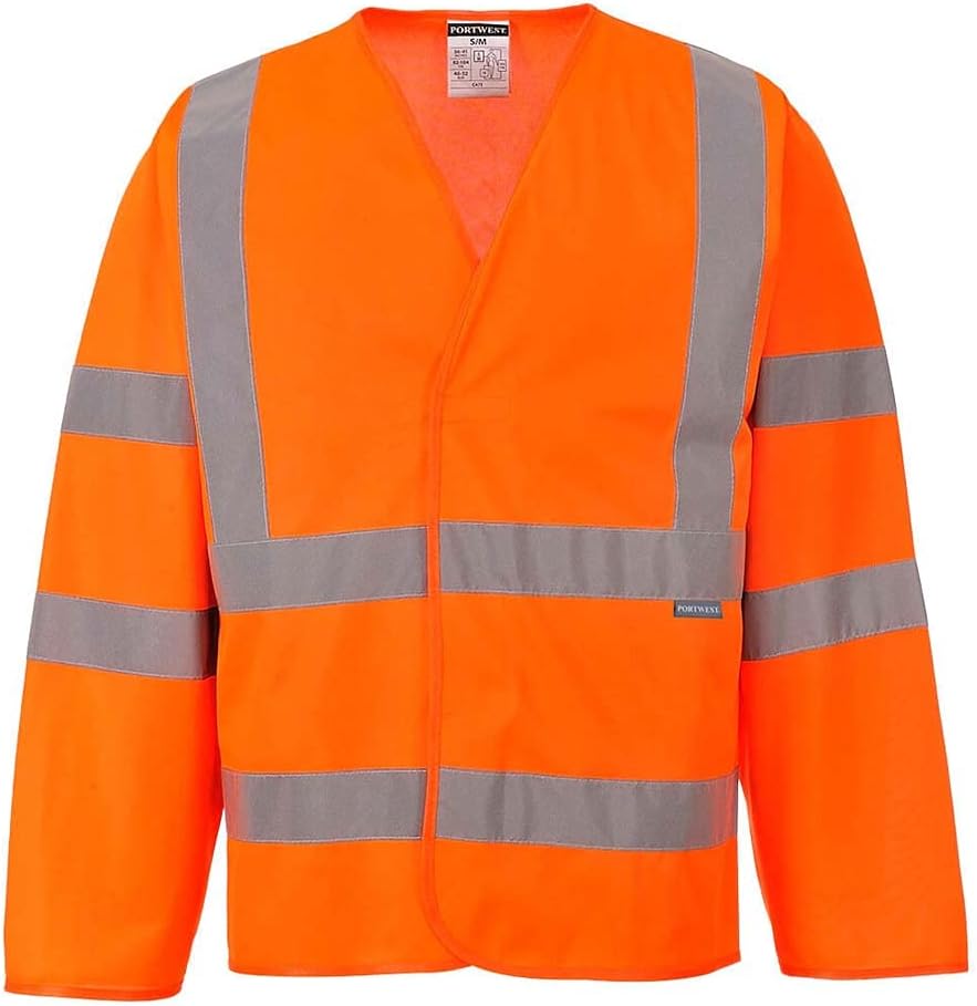 Thumbnail 3 de Portwest C473 gilet/giacca ad alta visibilità giallo con bande riflettenti e bretelle L/XL