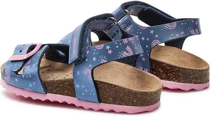 Detalle de Geox B SANDAL CHALKI GIRL sandalia blanca 👡