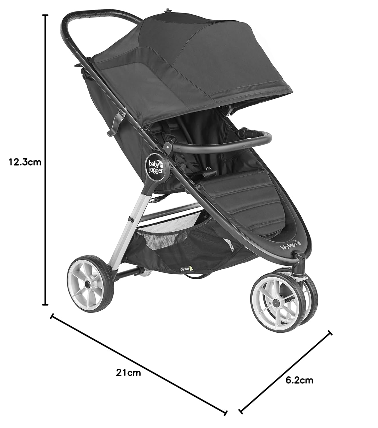 Thumbnail 4 de Baby Jogger Sicherheitsbügel für City Elite 2, Mini GT2 & Mini 2 – weicher Griff, schnell montiert