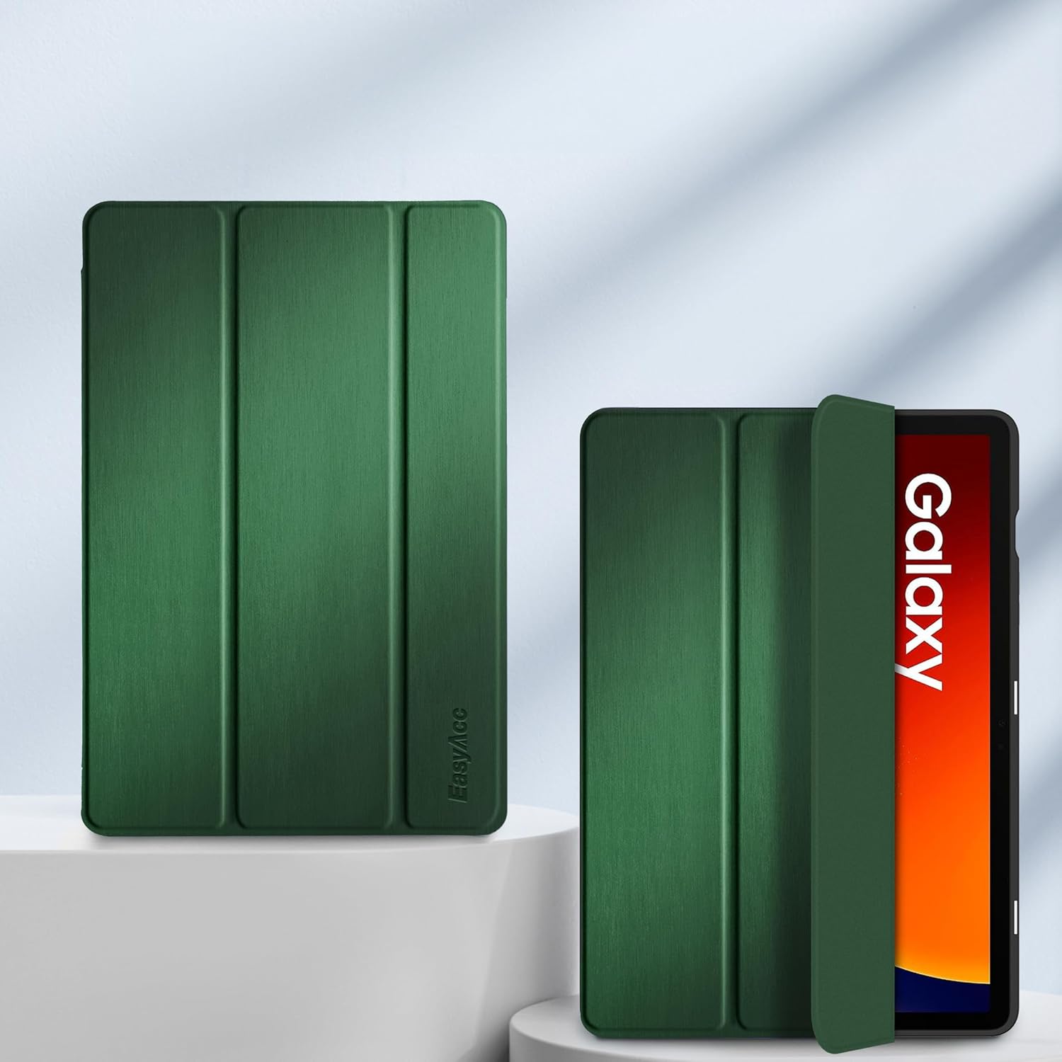 Thumbnail 2 de EasyAcc Hülle für Samsung Galaxy Tab S10 Lite/S10 FE 10.9" 2025 / S9 FE 10.9" / S9 11 Zoll – Ultra Dünn, S Pen Halter, Standfunktion, Dunkelgrün