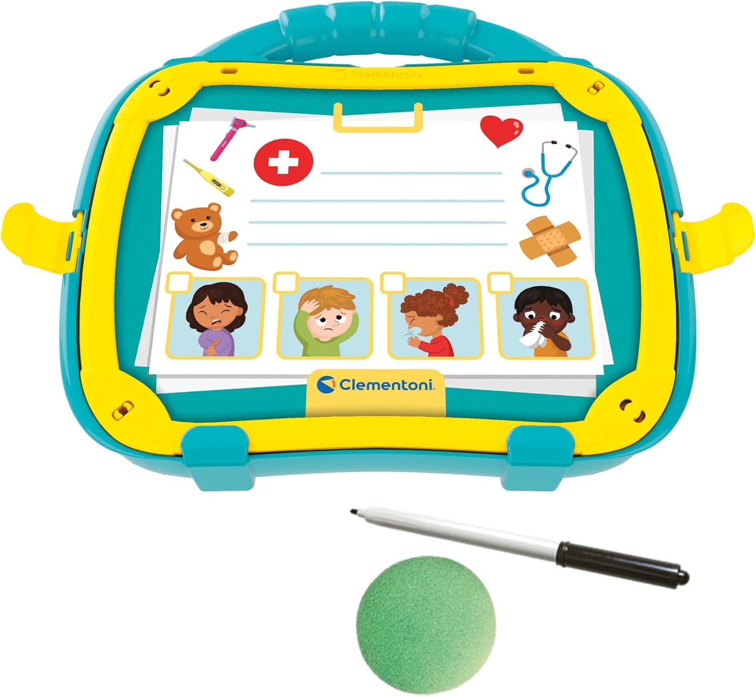 Detalle de Clementoni Sapientino Valigetta del Dottore: Kit Medico per Bambini 4-6 Anni (16462)