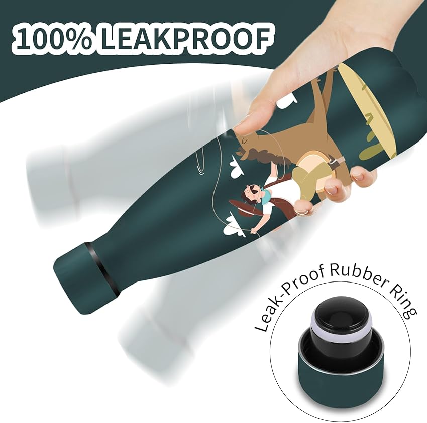 Thumbnail 3 de Caballo Botella Agua Acero Inoxidable 500 ml 🚰