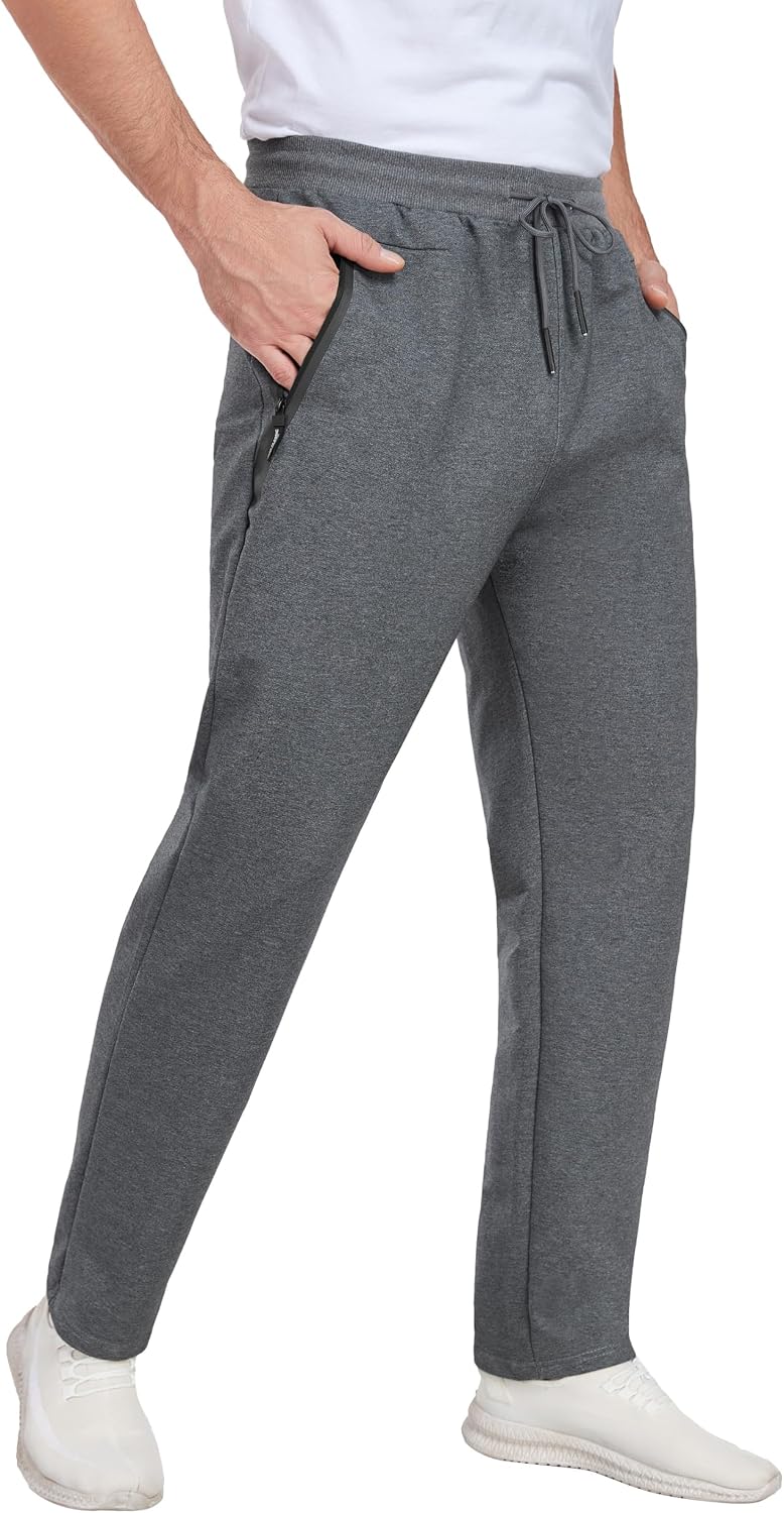 Detalle 2 de Csqtongan Jogginghose Herren Baumwolle Lang