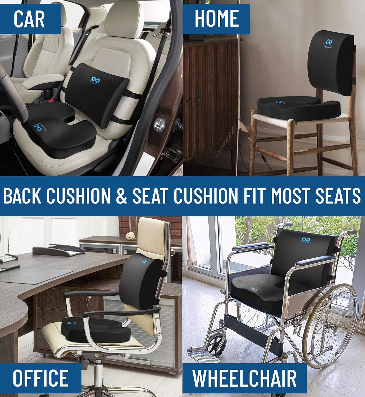 Thumbnail 6 de Everlasting Comfort Memory Foam Seat Cushion 💺