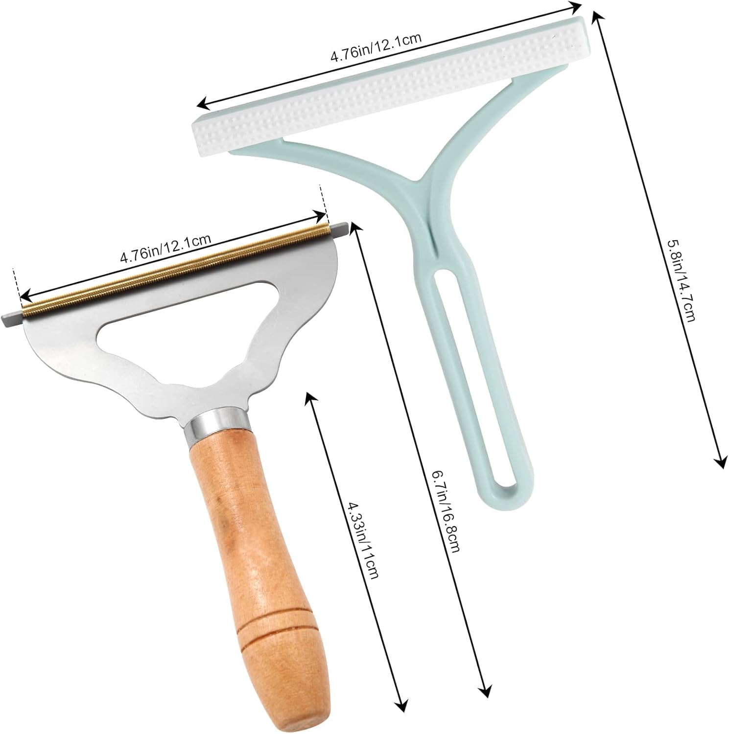 Thumbnail 5 de Pro Lint Remover & Carpet Scraper Tool Set (2 Piece) – Reusable pet hair remover for clothes, rugs and sofa