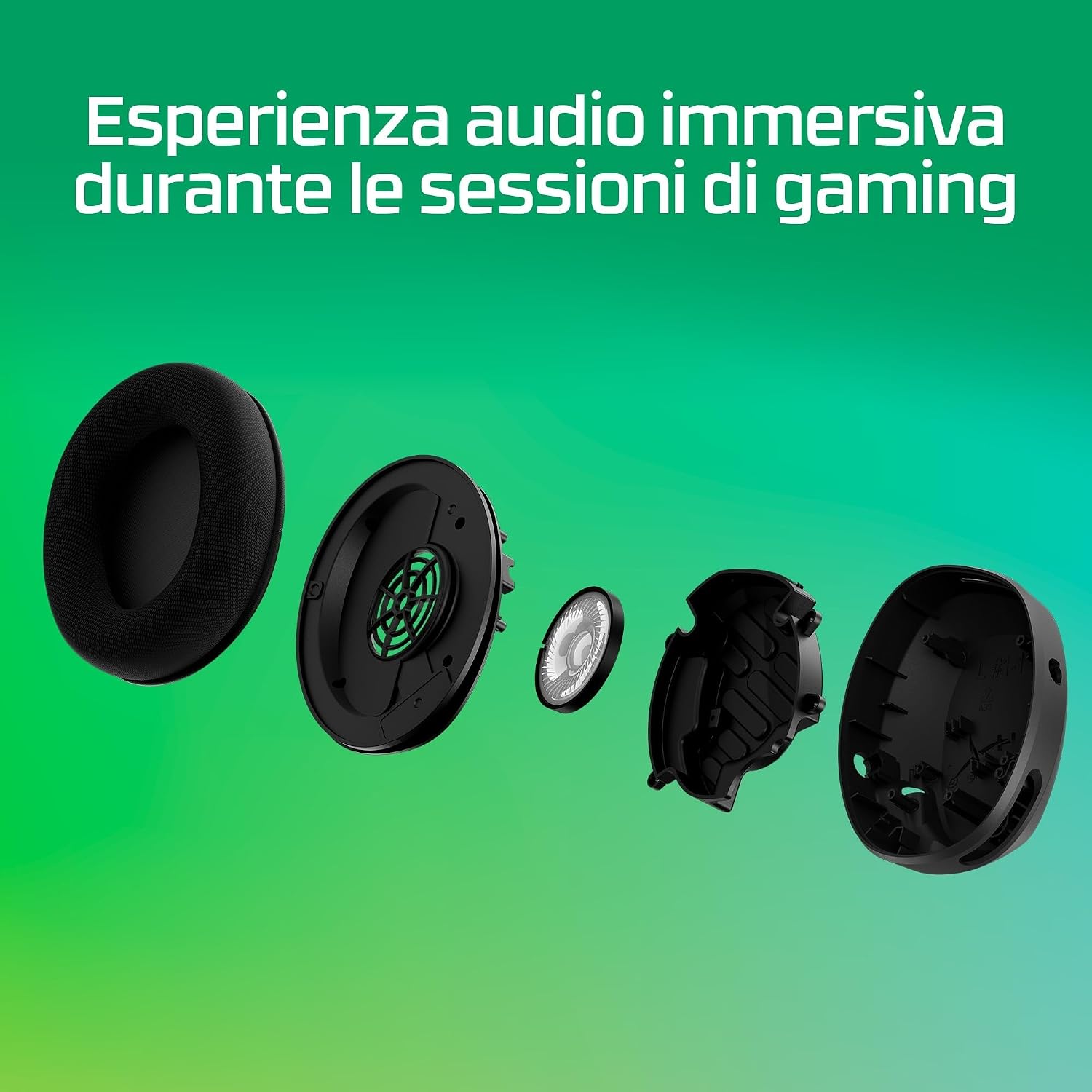 Thumbnail 2 de HyperX CloudX Stinger II Core cuffie gaming cablate 3,5 mm per Xbox, nero