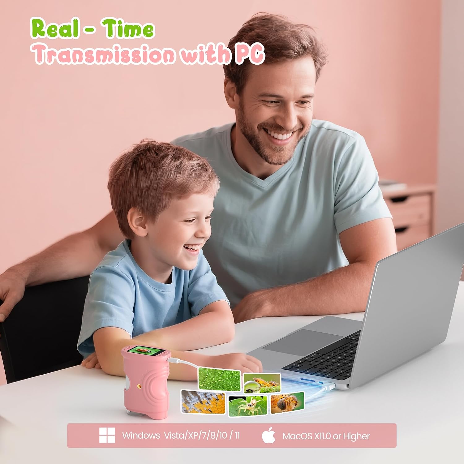 Thumbnail 5 de 1000X Handheld Digital Microscope 2MP for Kids