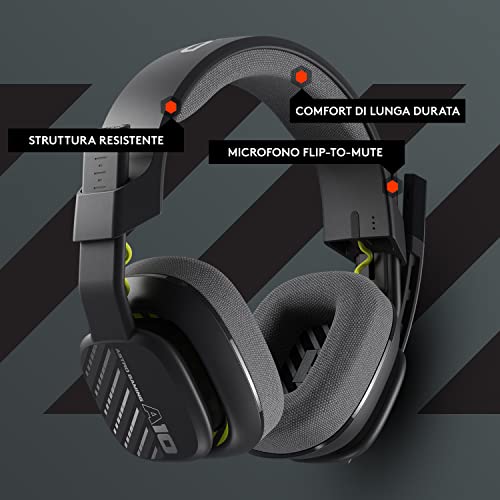 Thumbnail 8 de ASTRO A10 Cuffie Gaming Cablate Gen 2: comfort, audio chiaro e microfono flip-to-mute