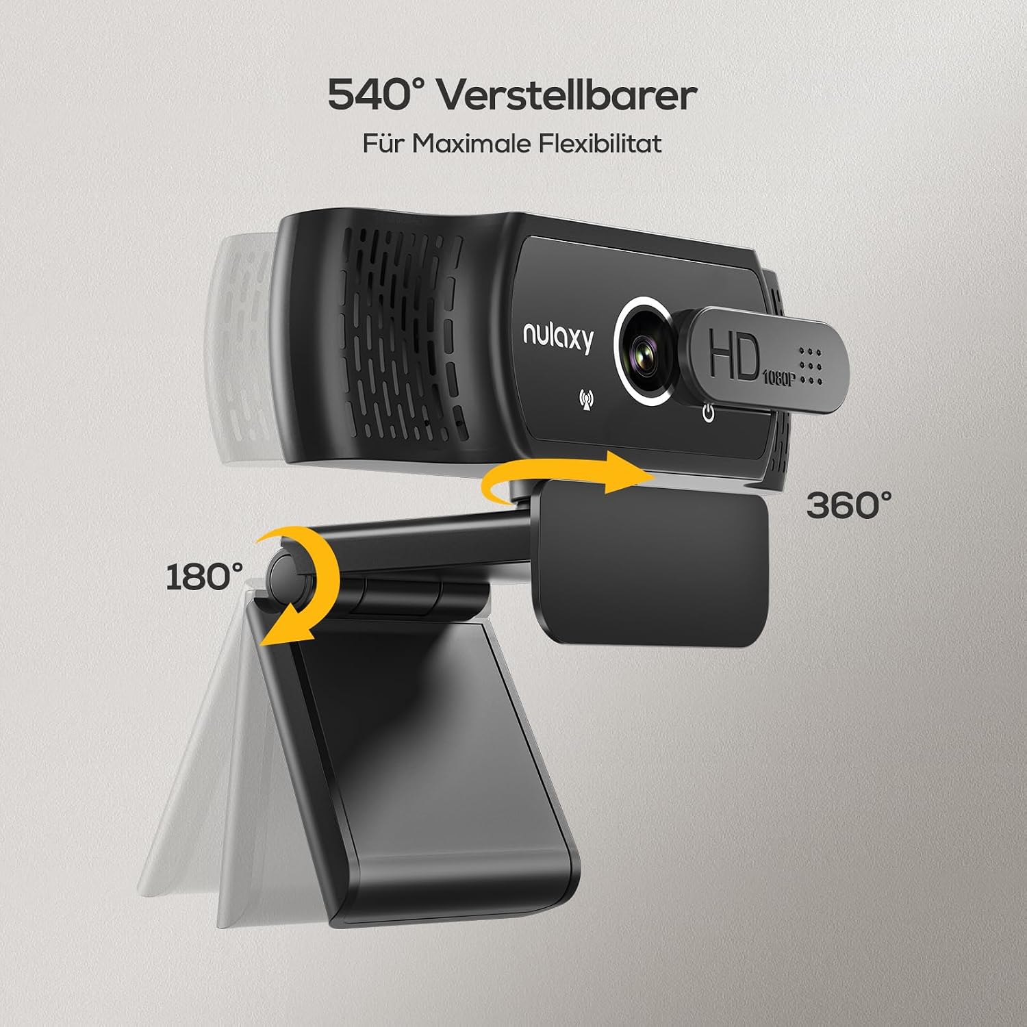 Thumbnail 5 de Nulaxy C900 Webcam mit Mikrofon