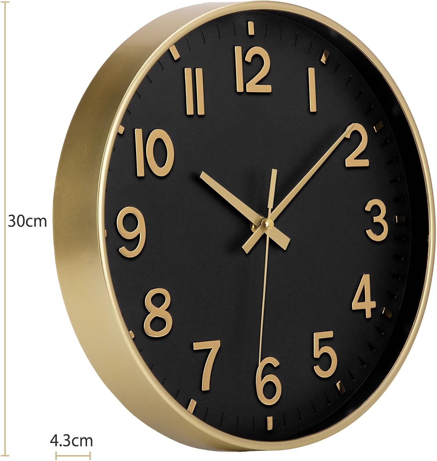 Thumbnail 6 de ACCSHINE 9943952 väggklocka, 30 cm, tyst kvartsur
