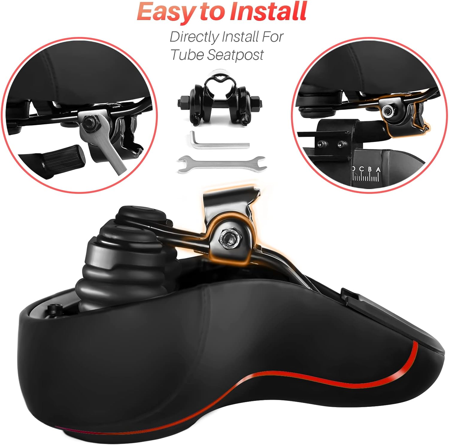 Thumbnail 5 de Oversized Bike Seat for Peloton Bike