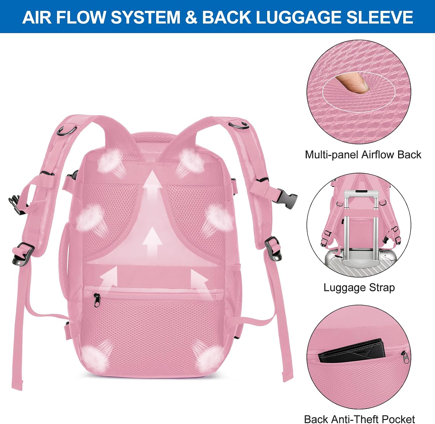 Thumbnail 6 de Handgepäck Rucksack 40x20x25 cm