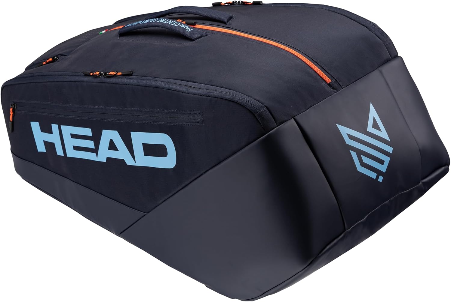 Detalle de HEAD Pro Tennisschläger Bag XL – stile Sinner e grande capienza per 12 racchette