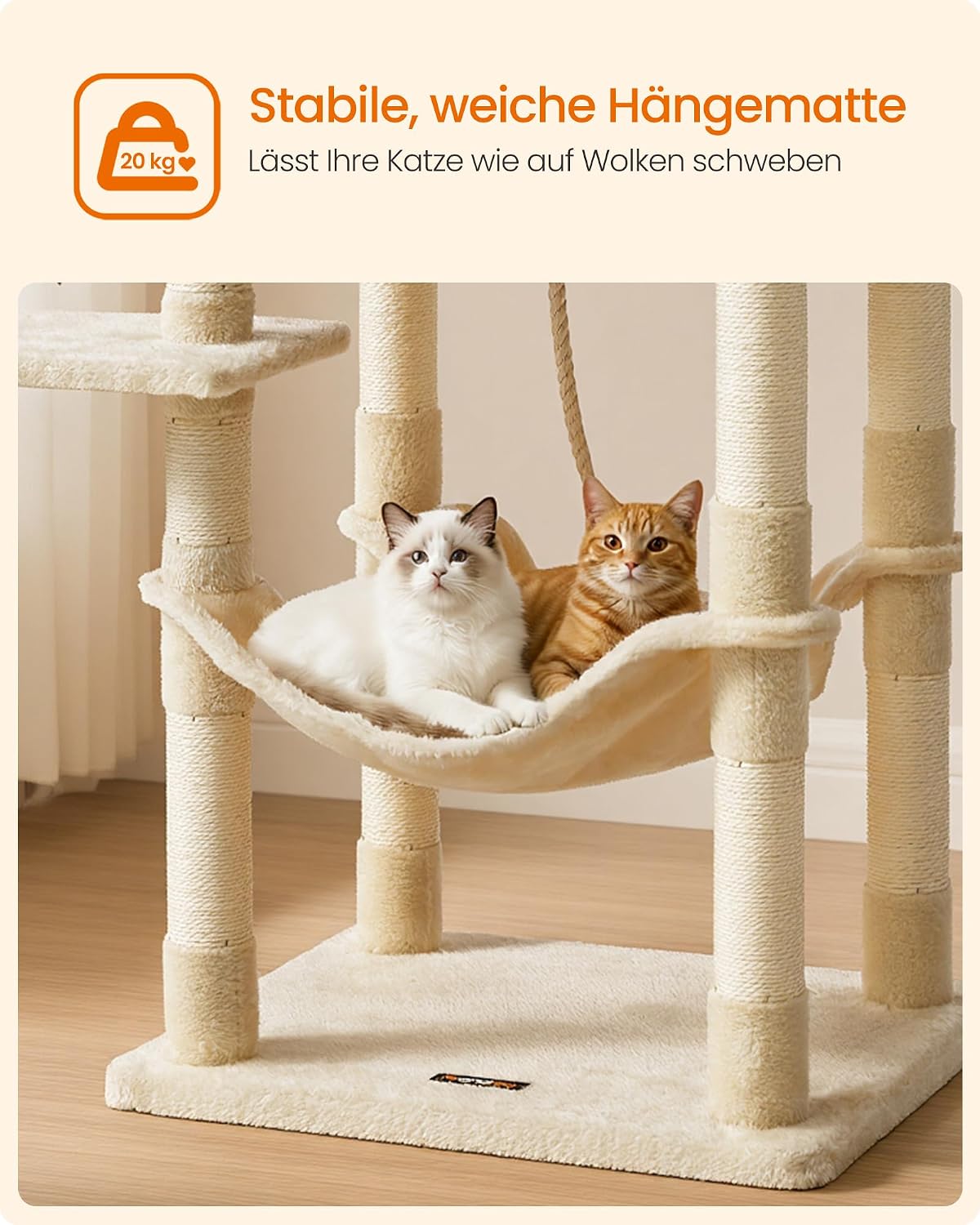 Thumbnail 4 de Feandrea PCT15BE Katzenbaum 143 cm