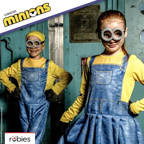 Thumbnail 7 de Rubies Official Minion Kevin Adult Costume with Printed Jumpsuit and Foam Headpiece