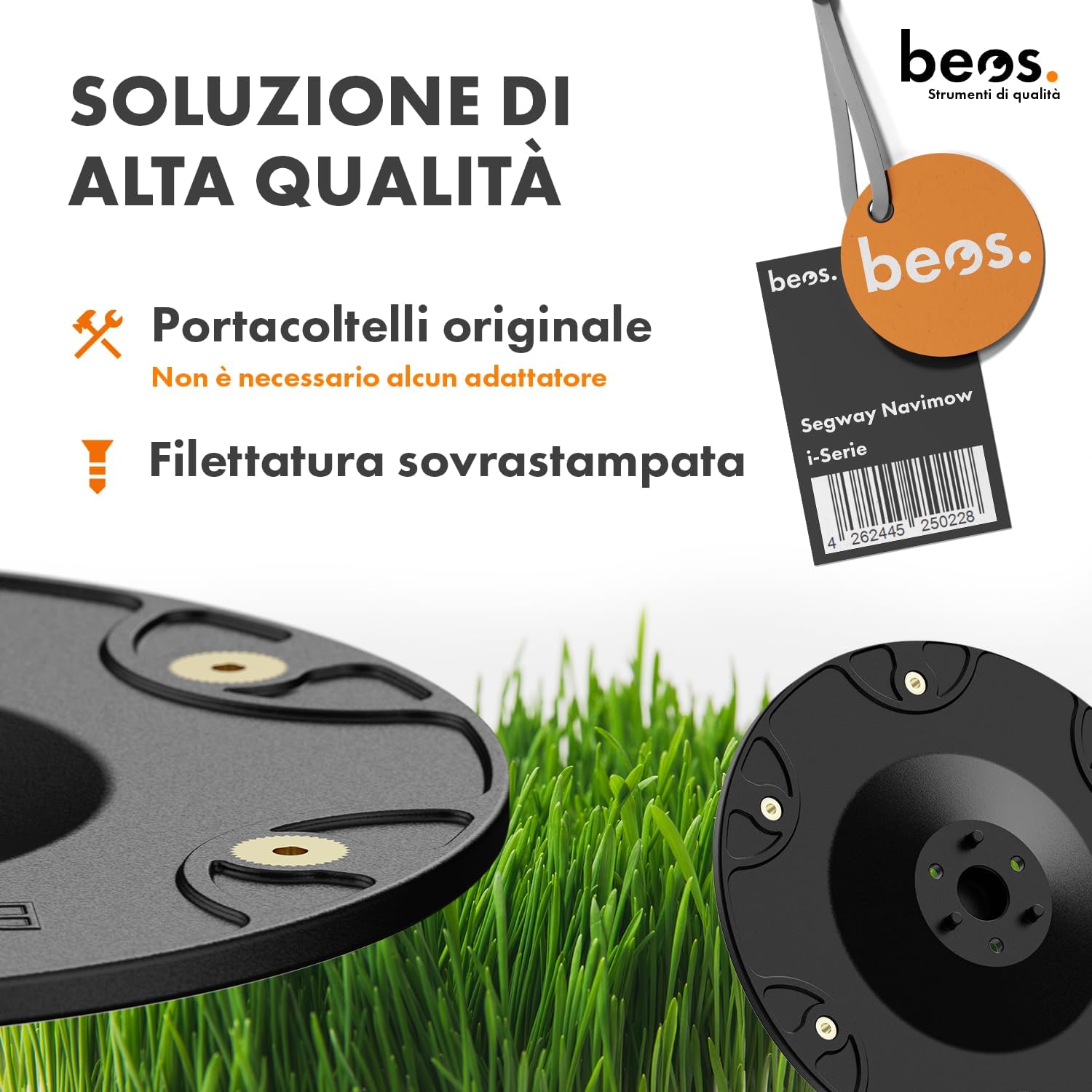 Thumbnail 4 de Disco lama Beos Premium a 6 lame per rasaerba robot Segway Navimow i-Series (i105 | i108 | i110n)