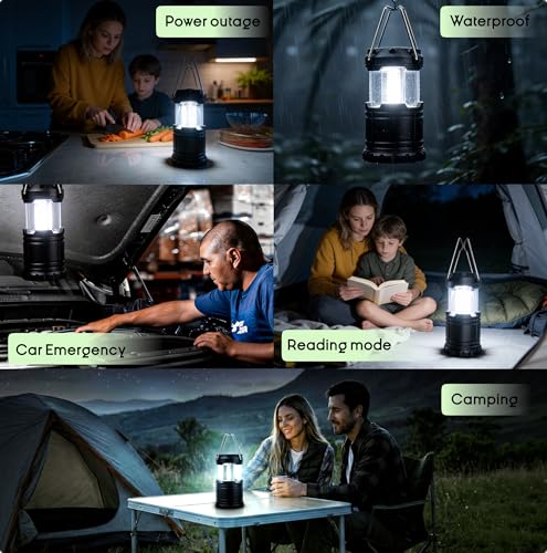 Thumbnail 8 de MalloMe Camping Lights LED Lantern: 360° COB Brightness in a Pocket-Sized, Battery-Powered Lantern