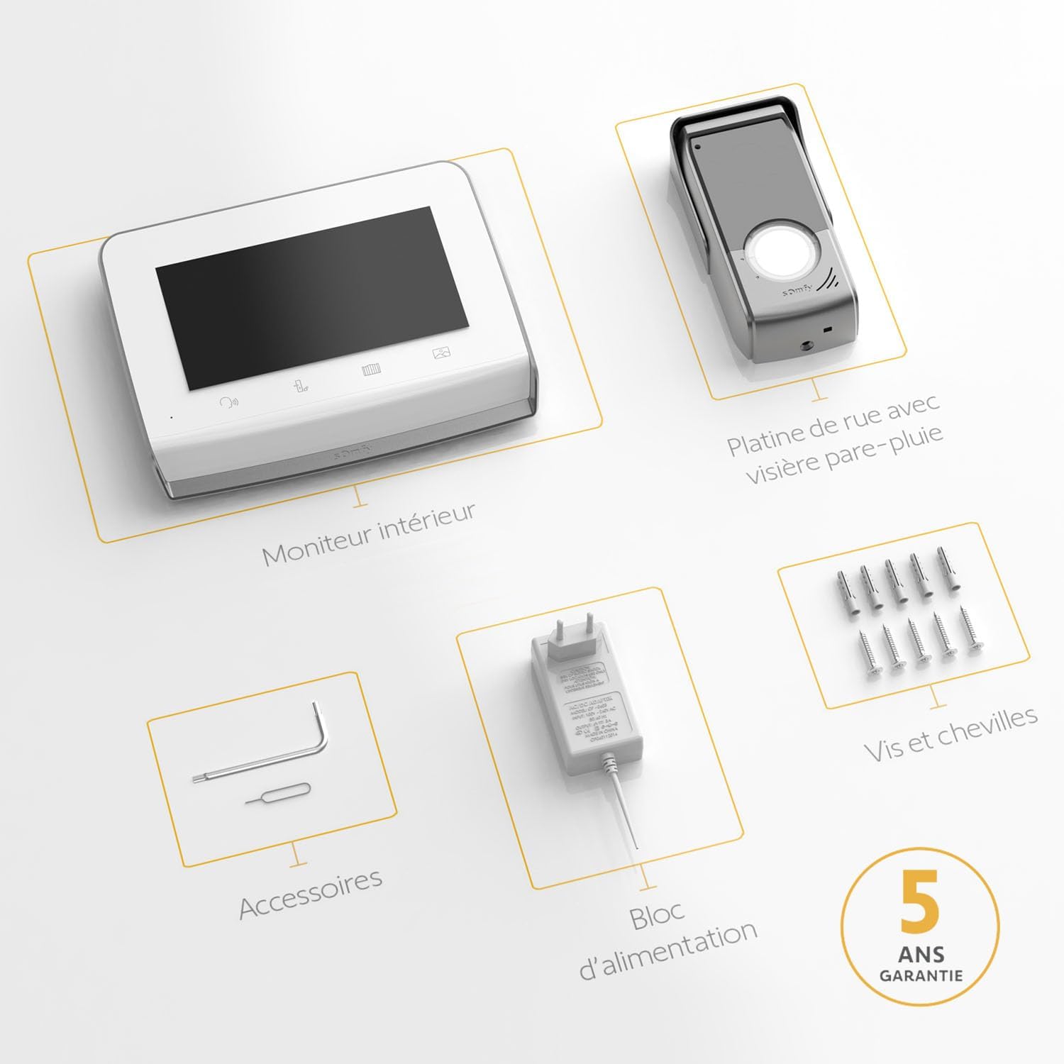 Thumbnail 5 de Somfy 1871229 – Visiophone V350 Connect
