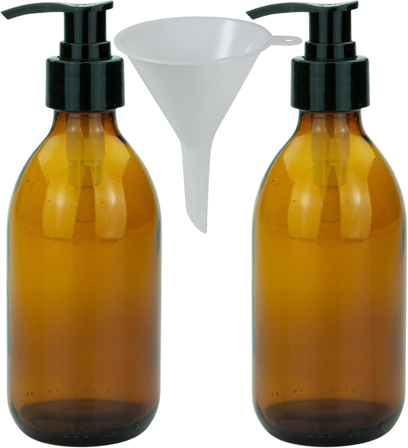 mikken Seifenspender Glas Set 2er, 250 ml