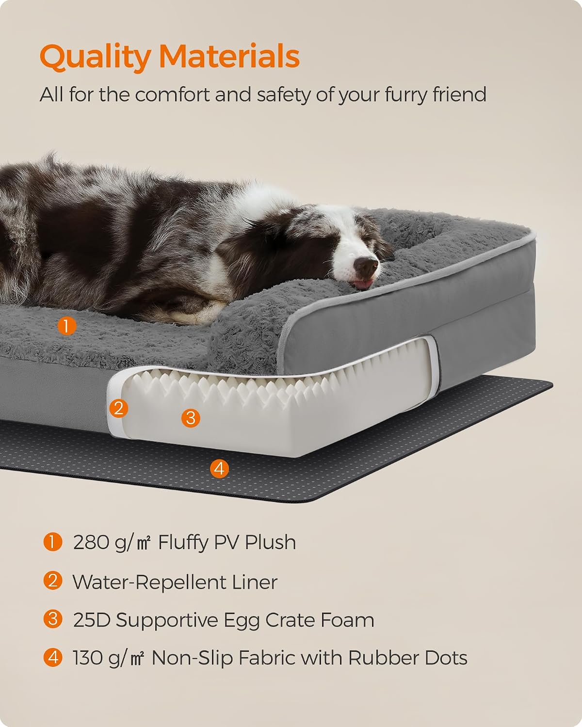 Detalle de Feandrea Orthopedic Dog Bed Memory Foam