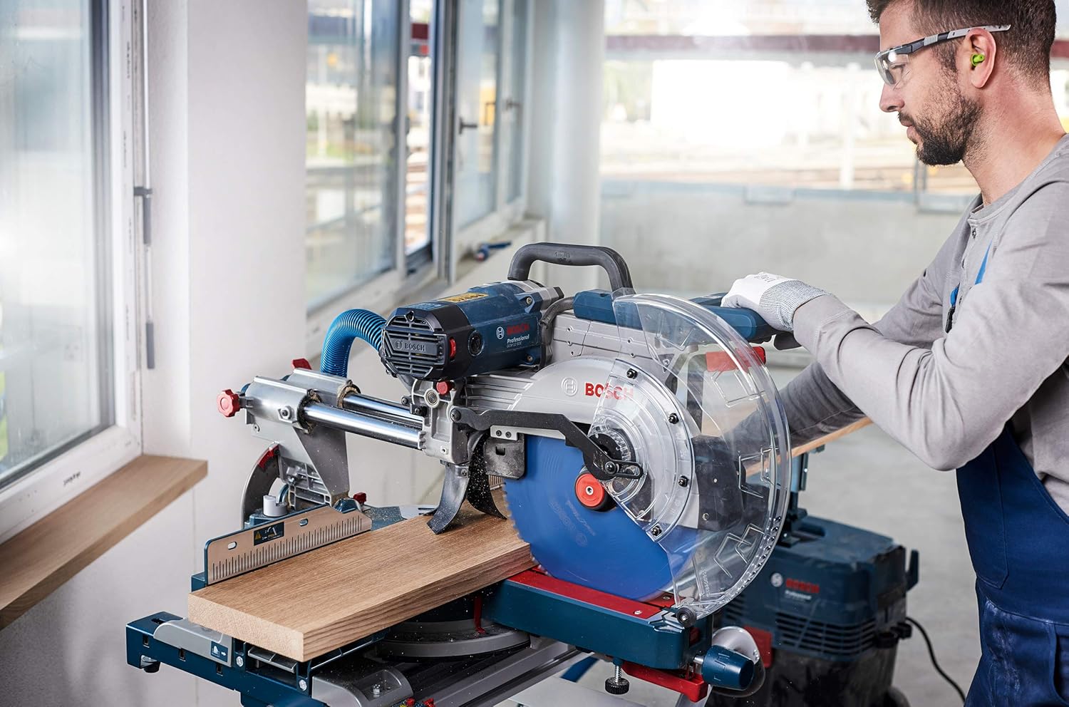 Detalle de Bosch Professional Expert Kreissägeblatt für Holz (Ø 190 x 30 x 1,5 mm, 48 Zähne) – passend für Akku-Hand- und Tauchkreissägen