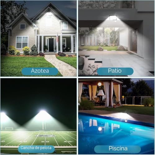 Thumbnail 6 de YZYFACAI Foco LED Exterior 50W con Sensor de Movimiento IP67, 5000 lm y 7000K